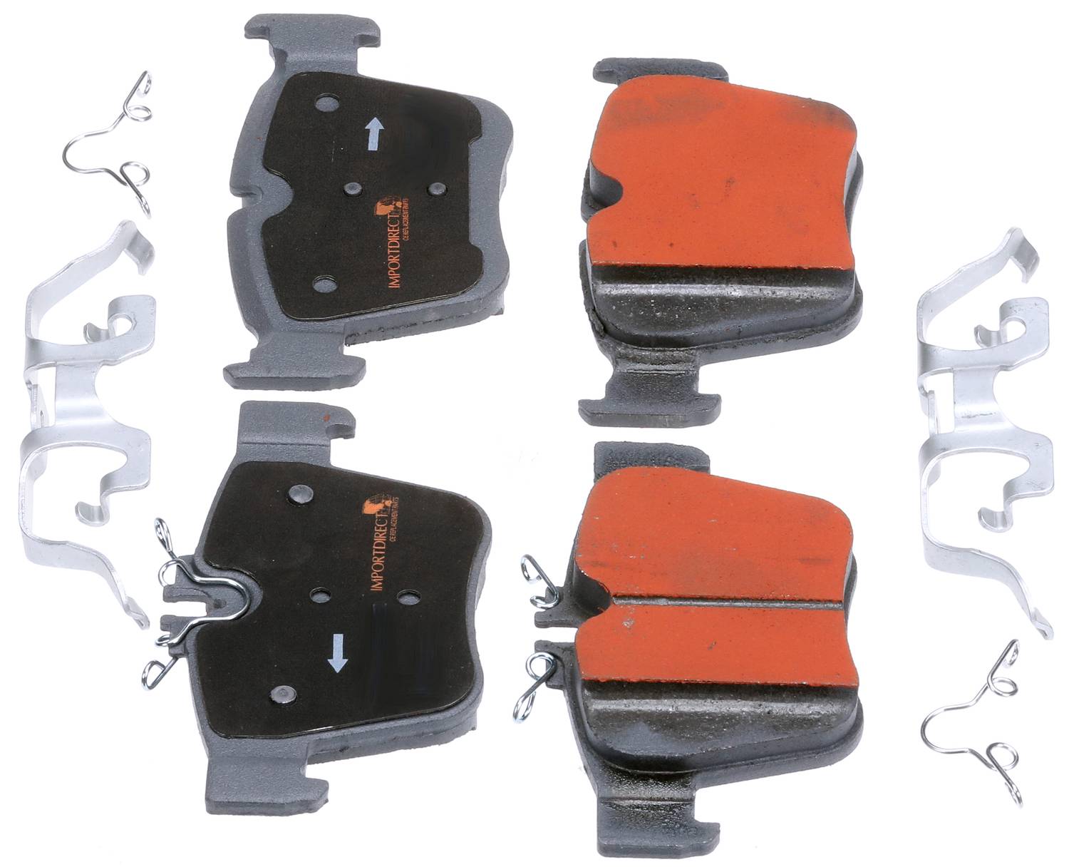 Import Direct Rear Semi-Metallic Brake Pads 2131872 | O