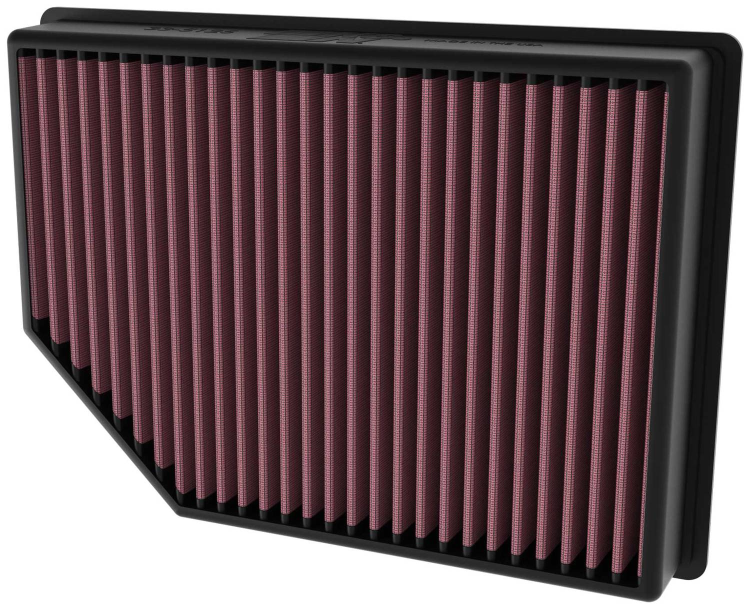 K&N Custom Oval Air Filter - 7.75in Outer Width, 14.625in Outer Length, 2in Height