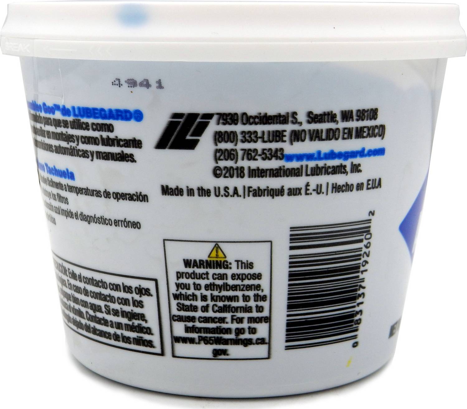 Lubegard Assemblee Goo Assembly Lube All 19260 O'Reilly, 54 OFF