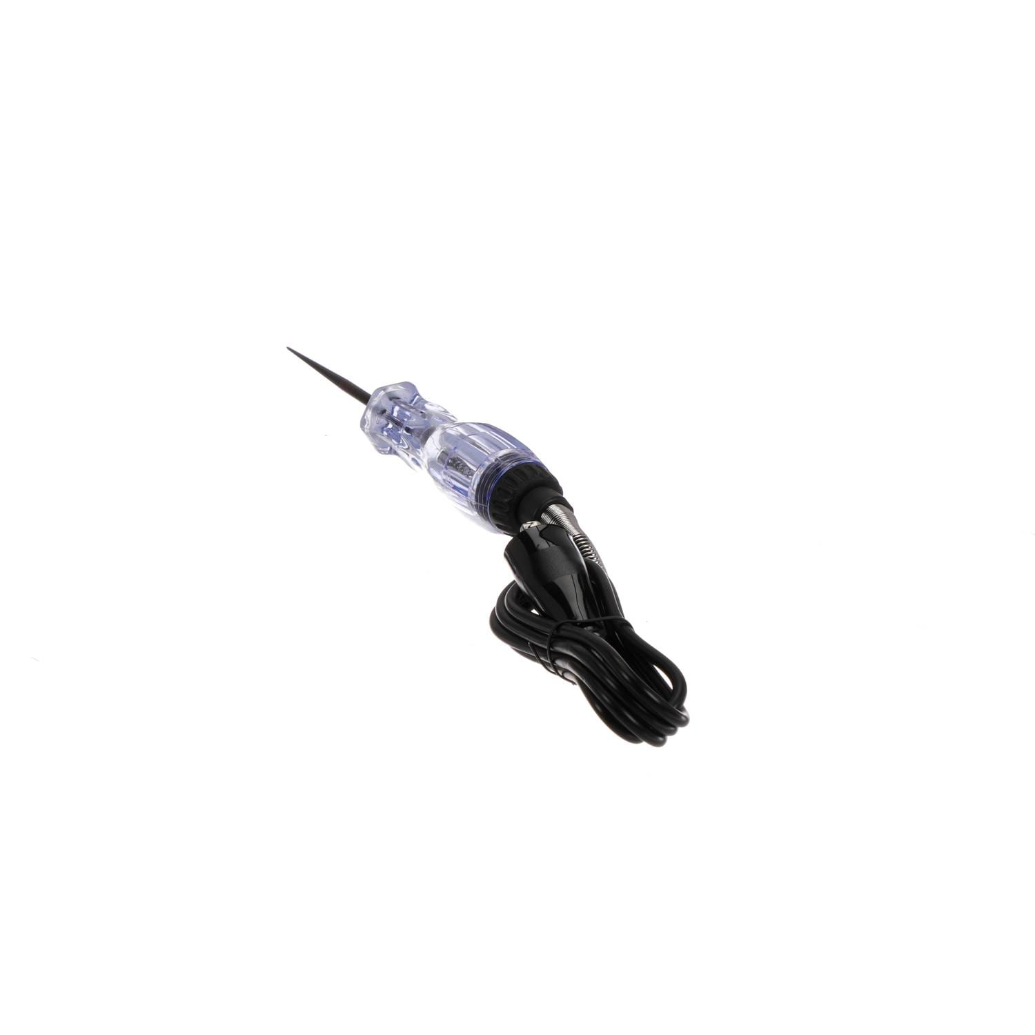 Lisle 28400 12 Volt Circuit Tester - Heavy Duty Automotive Test Light With Bulb & Strain Relief Spring