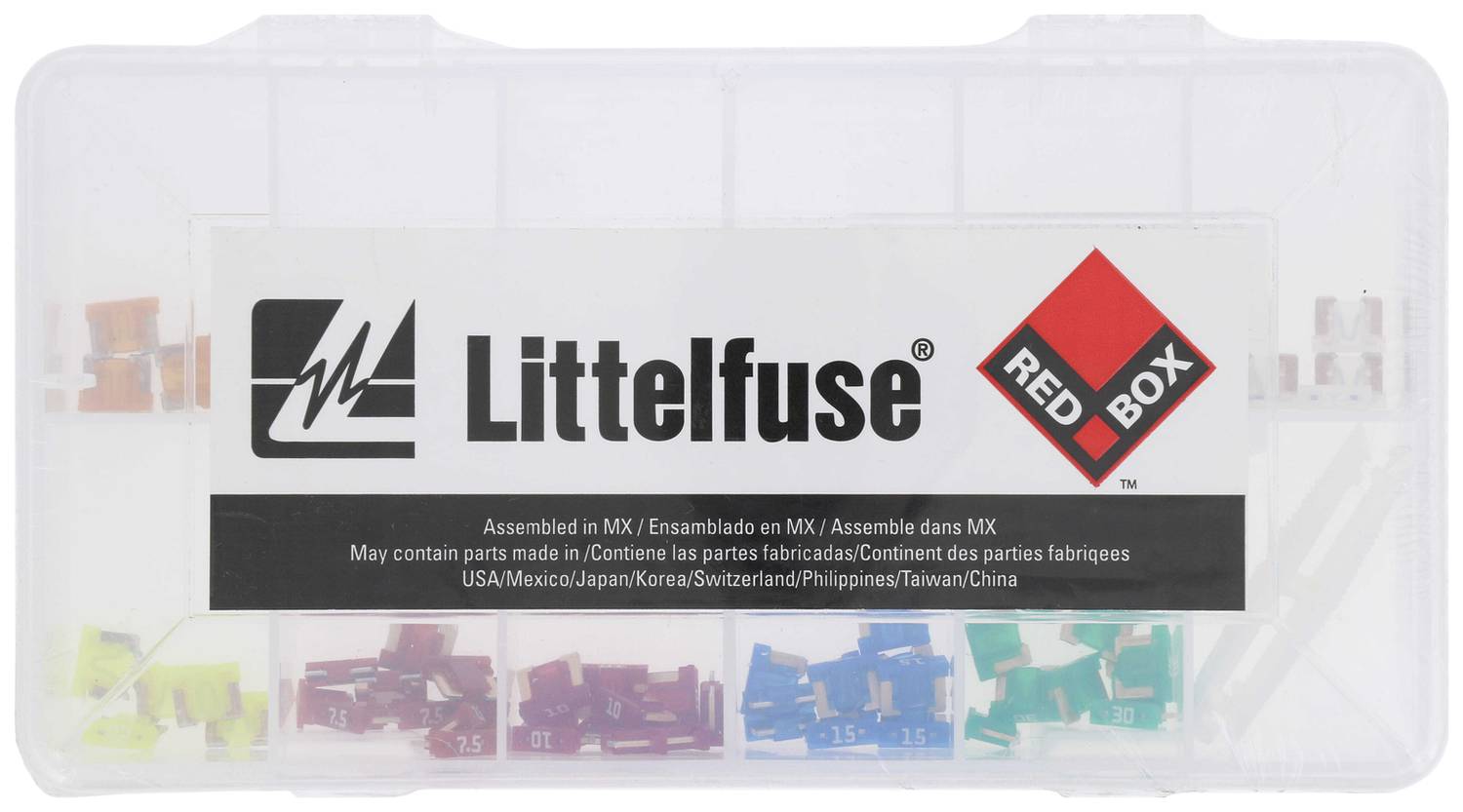 Littelfuse Fuse Assortment RBOX1 | O'Reilly Auto Parts