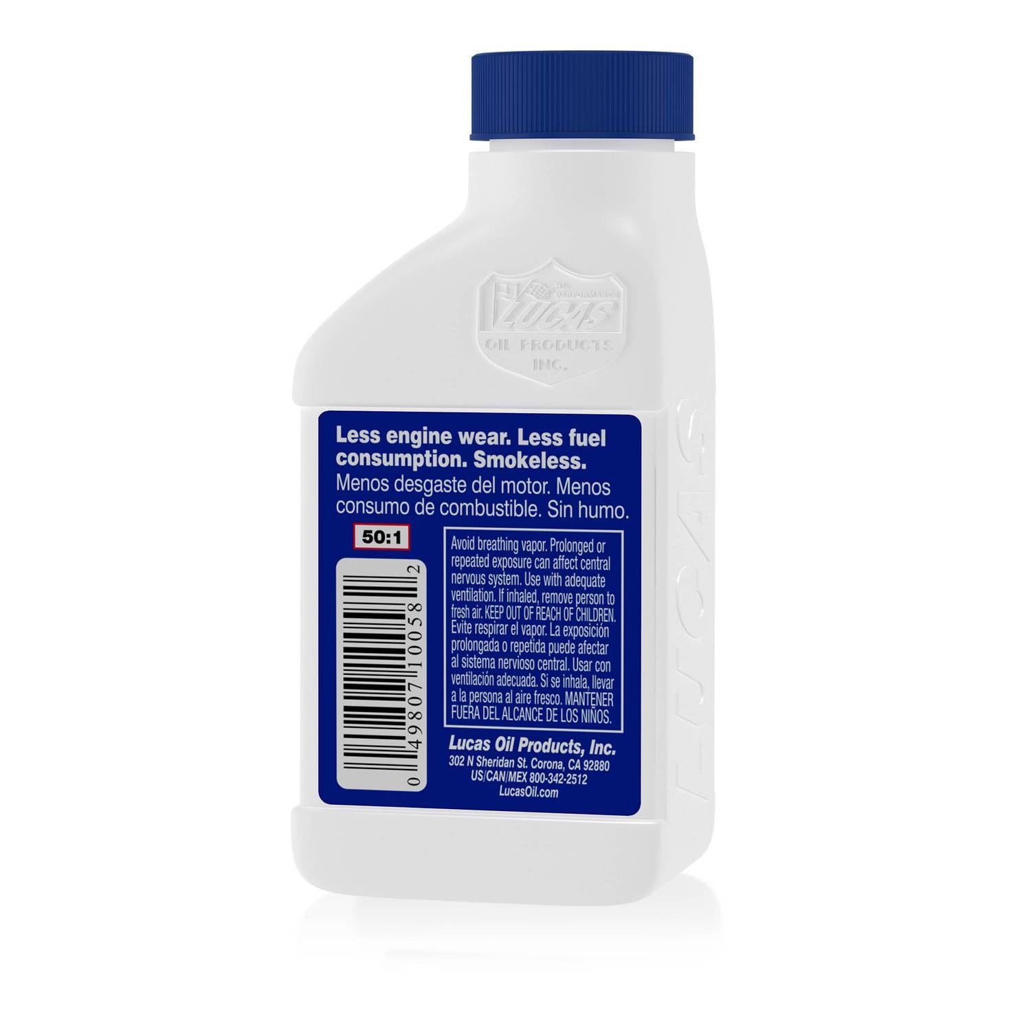 Lucas Semi-Synthetic 2-Cycle Oil 2.6 Ounce 10058 | O'Reilly Auto Parts