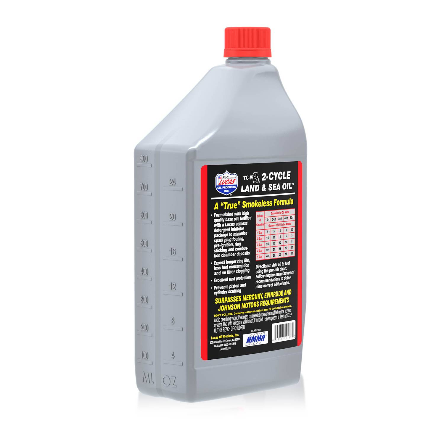 lucasさん専用② Semi-Synthetic TC-W3 2-Cycle Land & Sea Oil – Lucas Oil Products