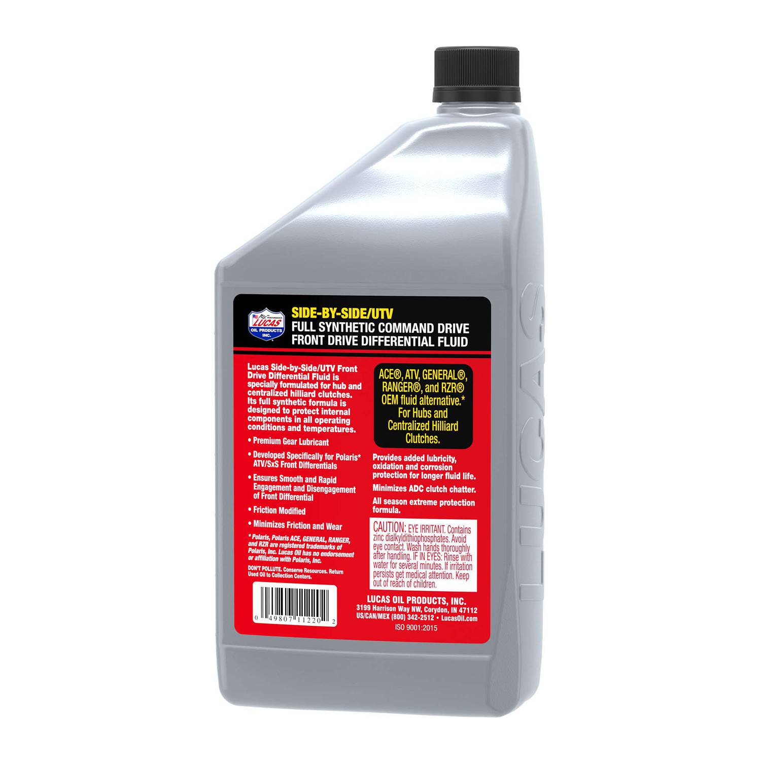Lucas Full Synthetic UTV Drive Fluid 1 Quart 11220 | O