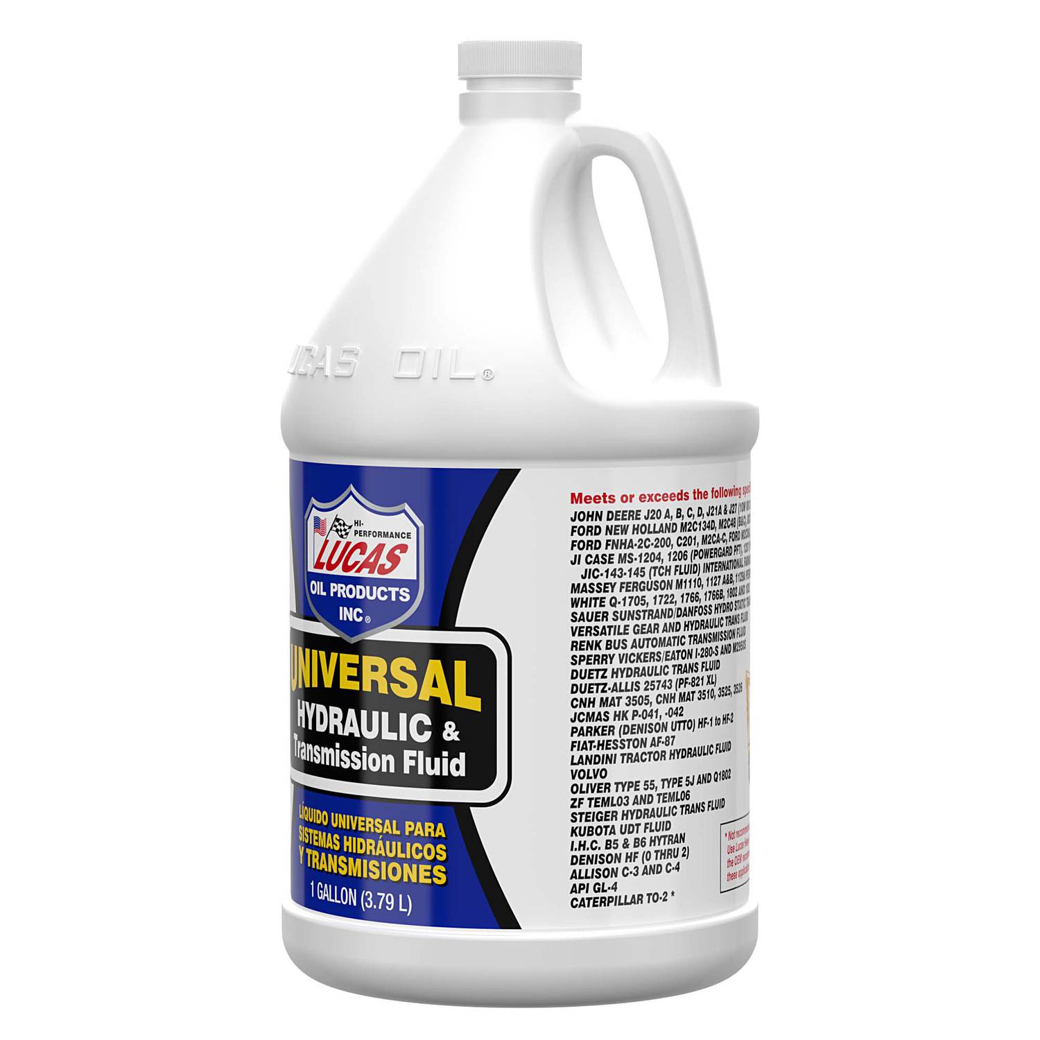 Lucas Conventional Hydraulic Fluid 30W Gallon 10017, 55 OFF