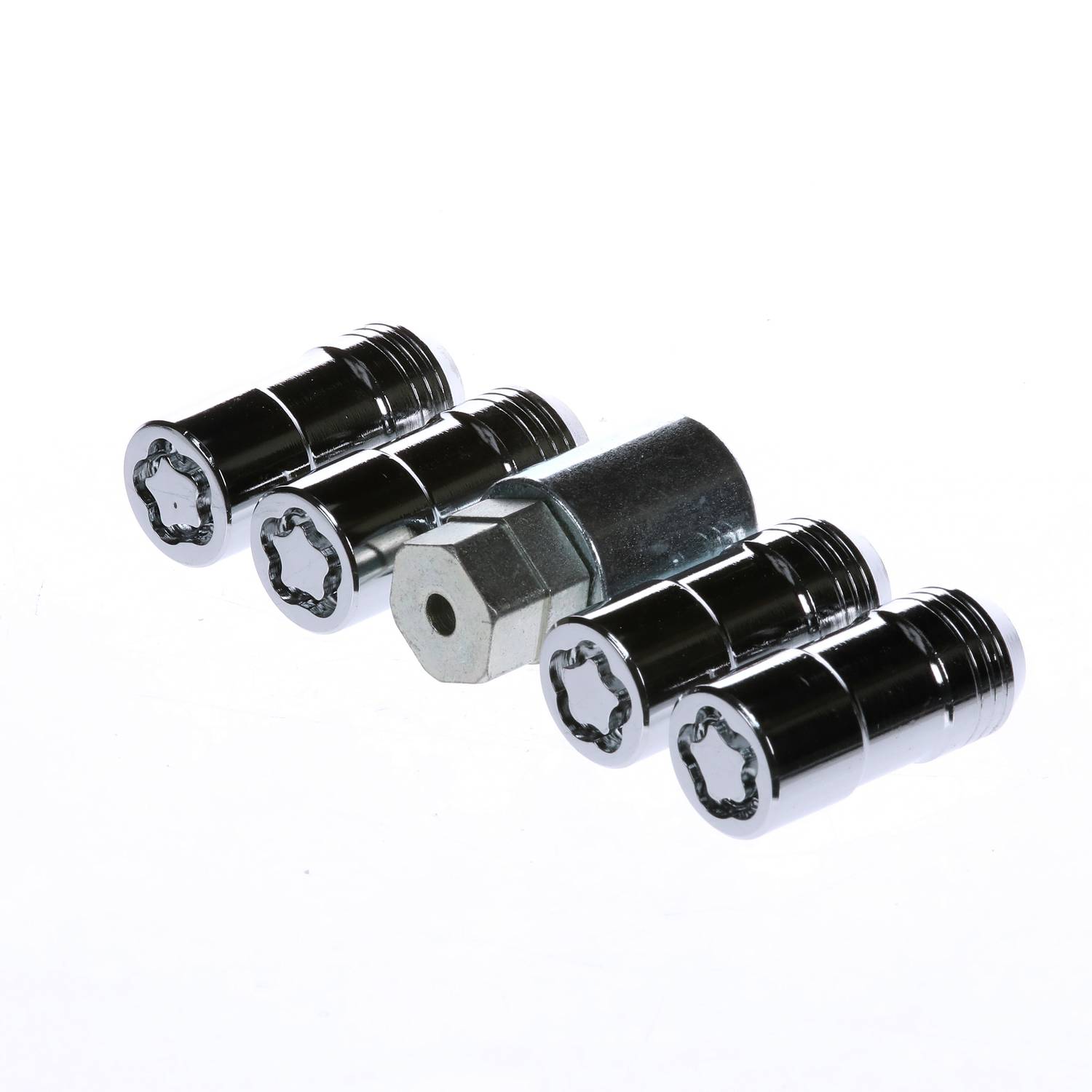 Avn Motorsports (4) 12X1.25 Chrome Closed Acorn Locking Lug Nutswheel