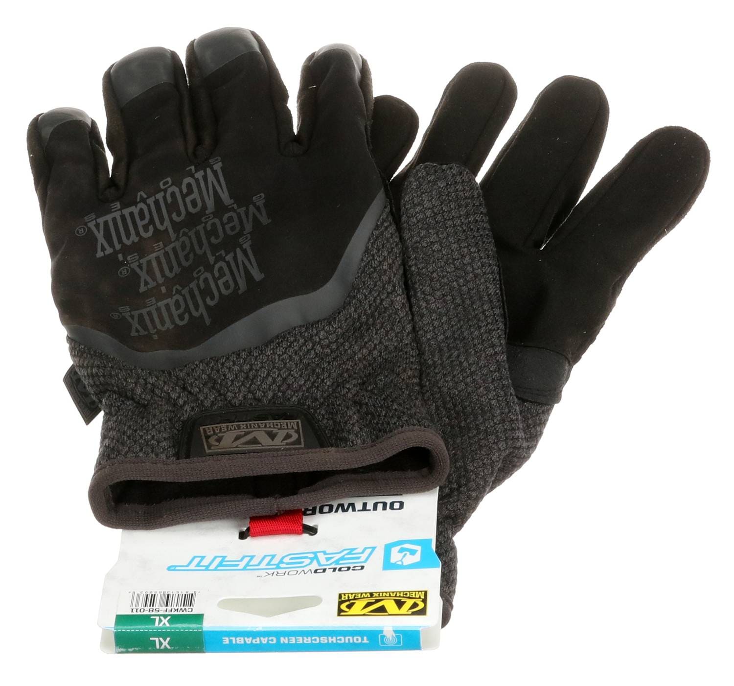 Mechanix Wear ColdWork FastFit X-Large Black, Gray Gloves