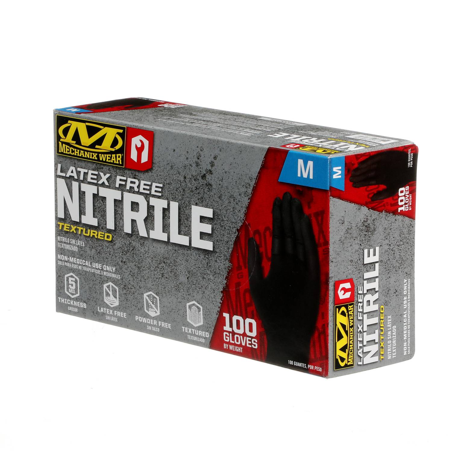 Mechanix Wear Medium Black Work Gloves D1305009100 | O Mechanix Wear Medium Black Work Gloves D1305009100 | O