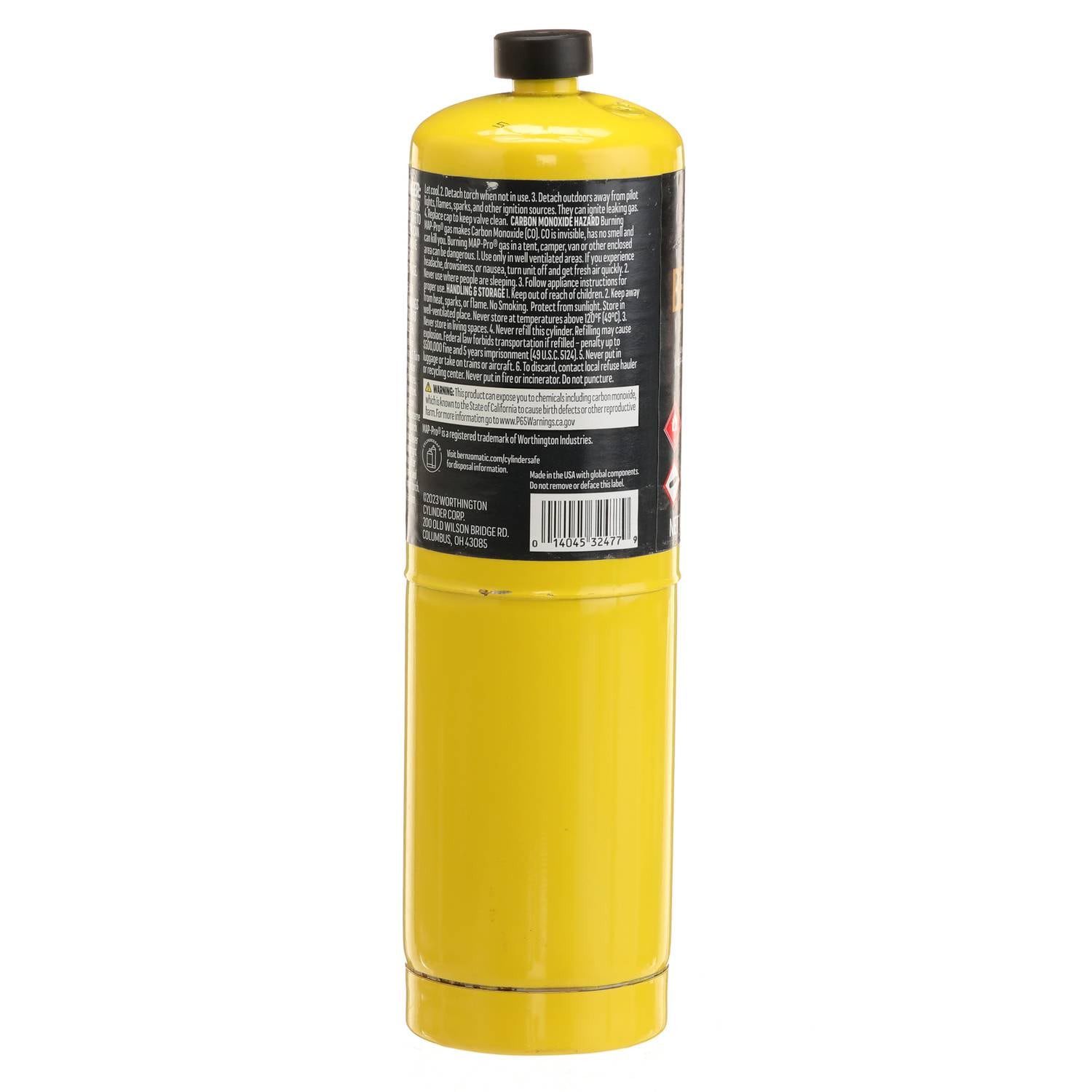 Mag-Torch Map//Pro Fuel Cylinder 332477 | O'Reilly Auto Parts