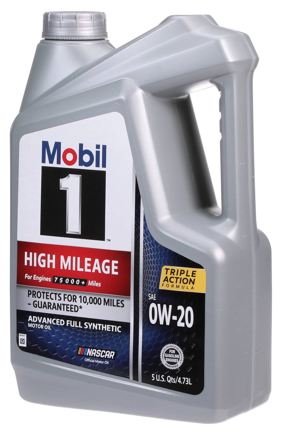 Mobil 1 Advanced Fuel Economy Full Synthetic Motor Oil 0W-20, 5 Quart 