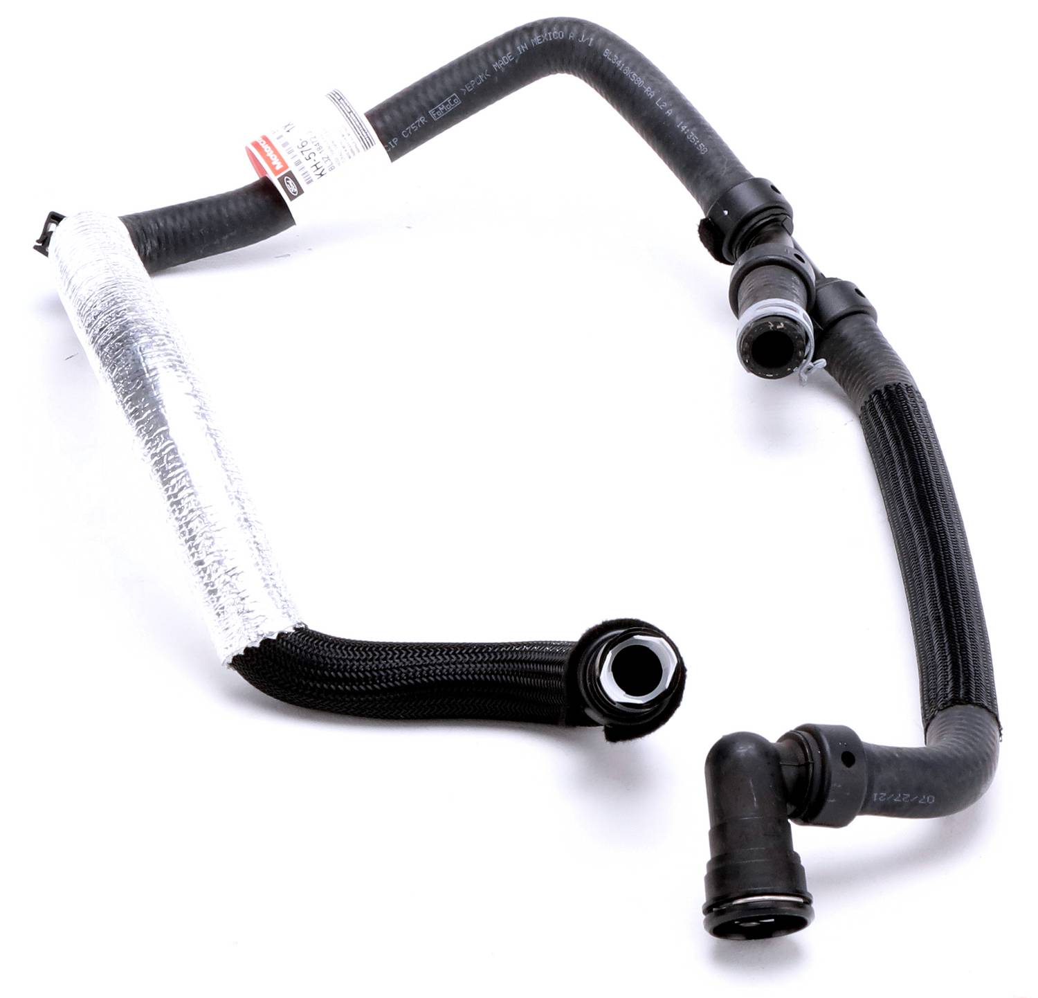 Ford 3C3Z-8592-AB Heater Pipe – Front Cover To Heater Hose For 03-07 6.0 Powerstroke