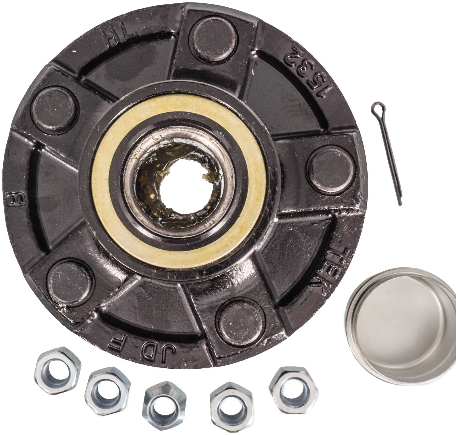 蓬萊山5 MasterPro 5 Stud Trailer Hub Kit 58555 | O'Reilly Auto Parts
