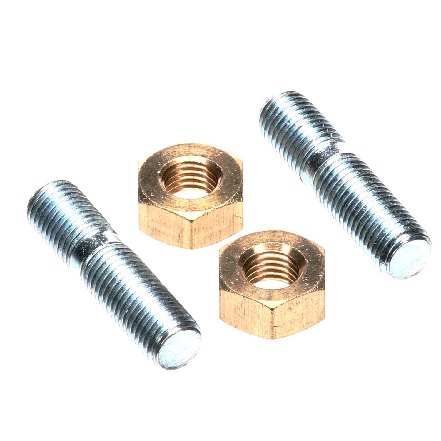 M10x1.25 Exhaust Stud & Lock Nut Kit – 8 Studs & 8 Nuts – Stainless Steel A2-70 For Toyota Nissan Honda