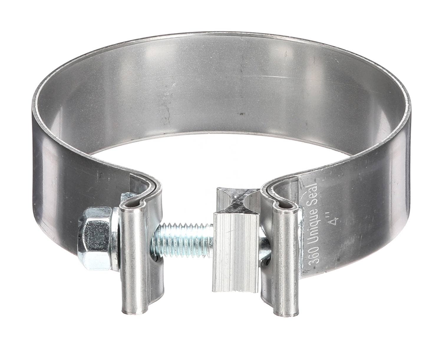 MBRP 4ACS Stainless Steel 4-Inch Band Clamp - Universal Fit Exhaust Clamp, High-Performance
