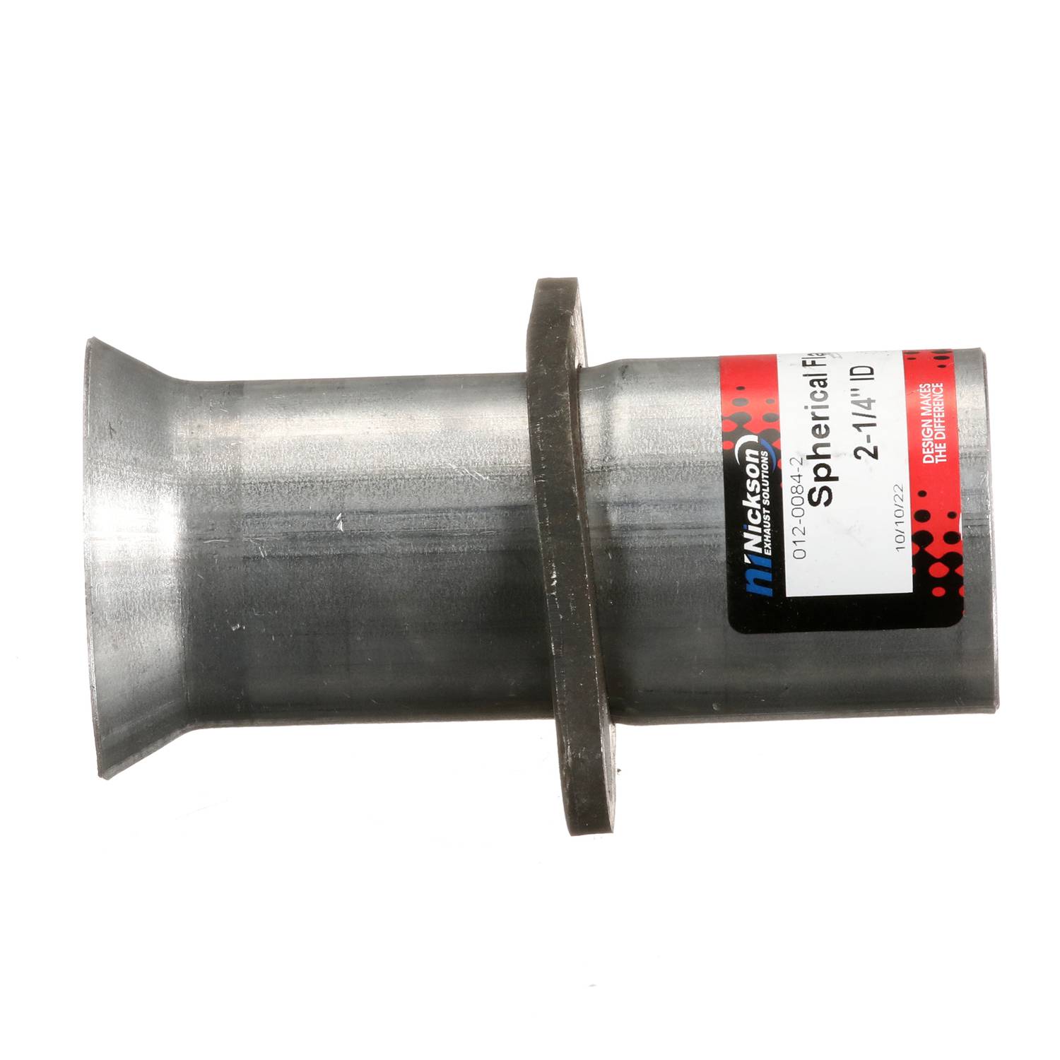 Nickson Exhaust Adapter; 2-1/4 Inch; Spherical Flare 544308 Nickson Exhaust Adapter; 2-1/4 Inch; Spherical Flare 544308