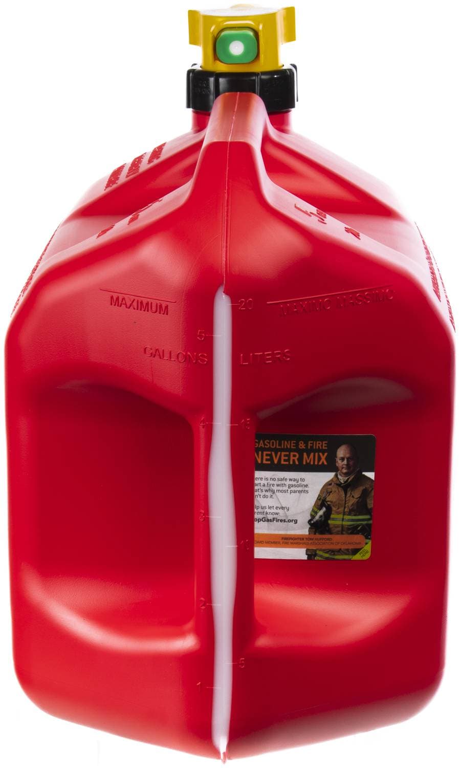 洋書 RED CATS / GASOLINE Gas Can - Type II, Red, Gasoline, 5 Gallon H-1851R - Uline