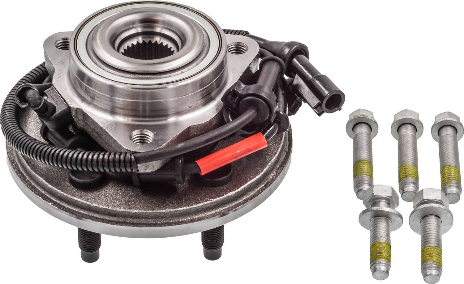 Set Of 2 Front Wheel Hub Bearing & ABS Assemblies For Ford Explorer - Part #515050 & Others