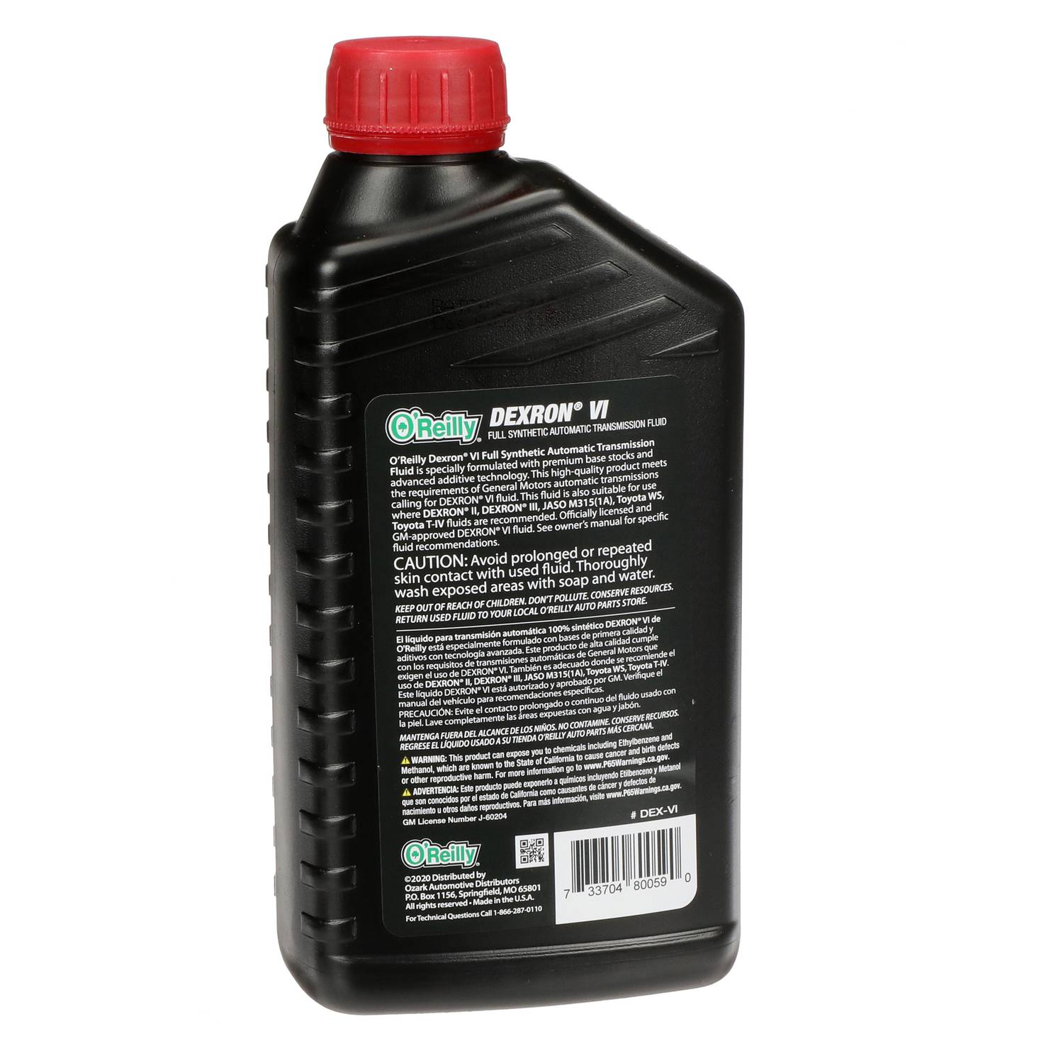 O'Reilly Synthetic Automatic Transmission Fluid Dexron VI