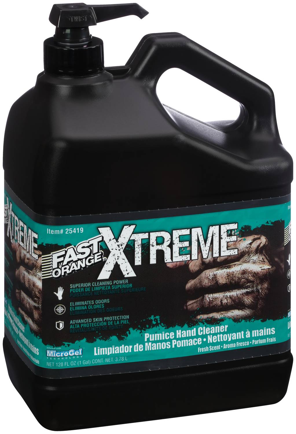 Permatex Fast Orange 1 Gallon Fresh Hand Cleaner 25419 | O'Reilly