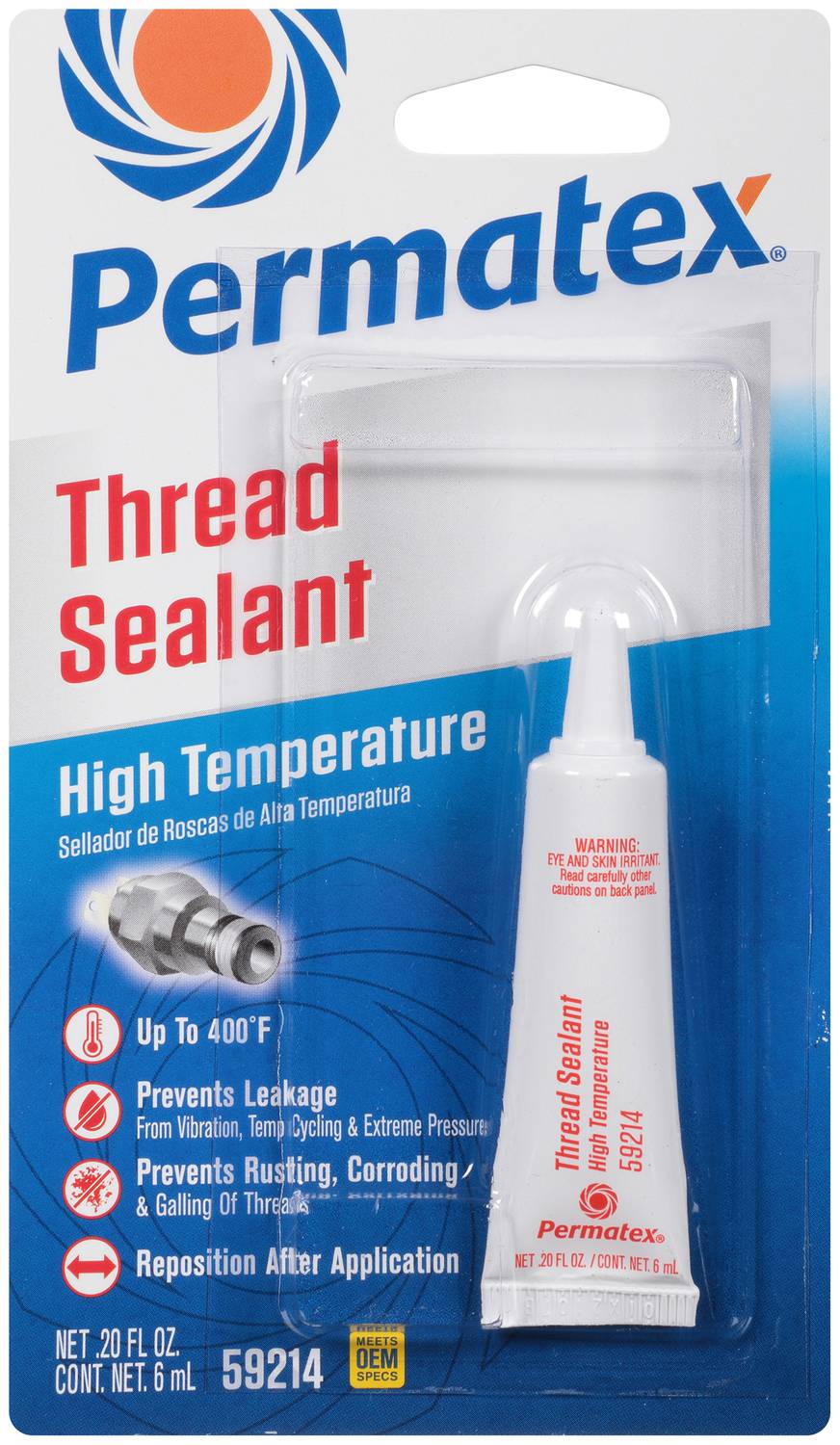 In room Pete type A 展示品 Permatex 6ml White Low Thread Sealant 59214 | O'Reilly Auto
