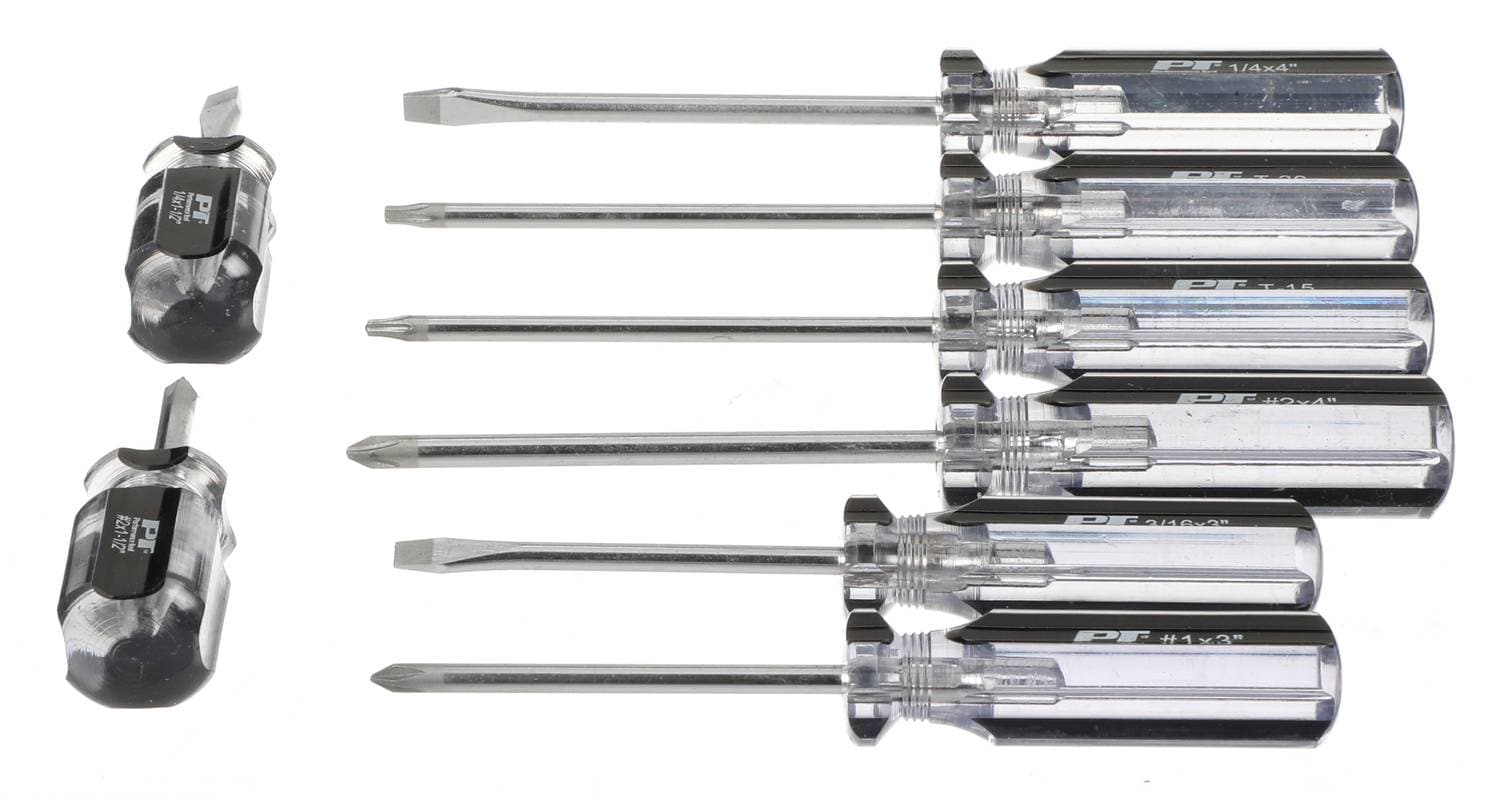 Performance Screwdriver Set Phillips, Slotted, Star W80008 | O'Reilly