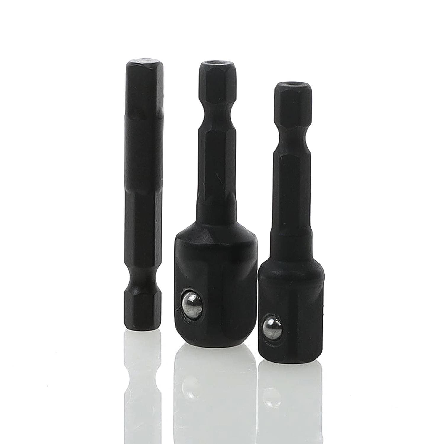 1/4 3/8 1/2 SDS Socket Adaptor Set for Impact Drill Bosch Makita Dewalt Ryobi