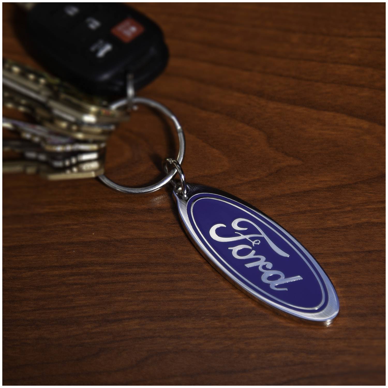 Plasticolor Ford Oval Enamel Key Chain
