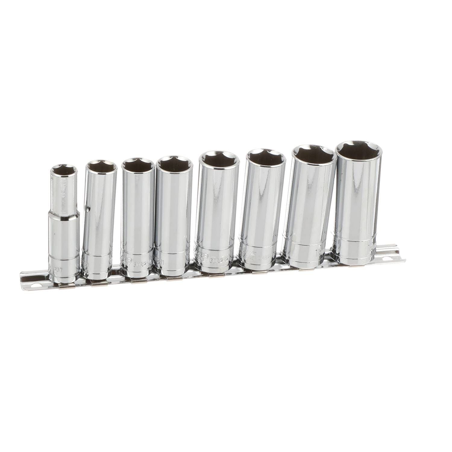 Power Torque 9 Piece 9 Piece 3/8 Inch Drive Deep 6 Point Metric