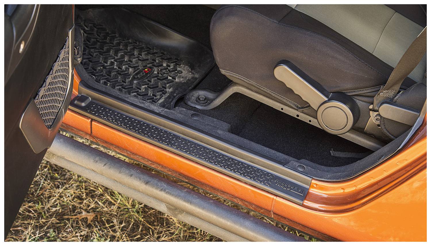 rugged ridge door sill protectors