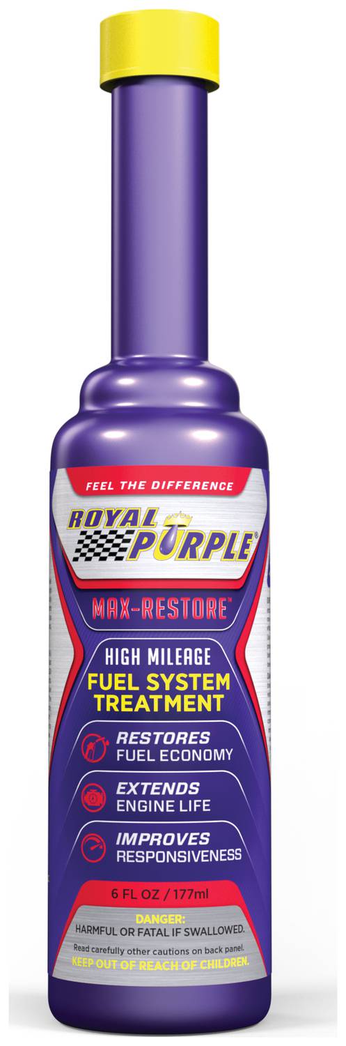 Royal Purple Max Restore High Mileage 6 Ounce Fuel Treatment 18001
