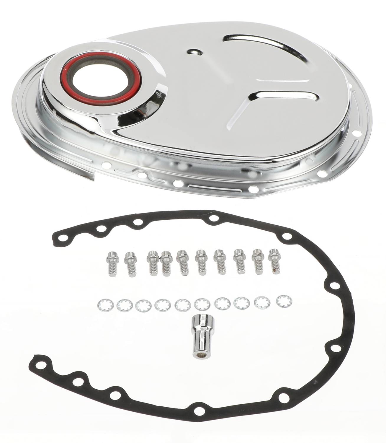 #さま専用です Spectre Performance Chrome-Plated Steel Timing Chain Cover