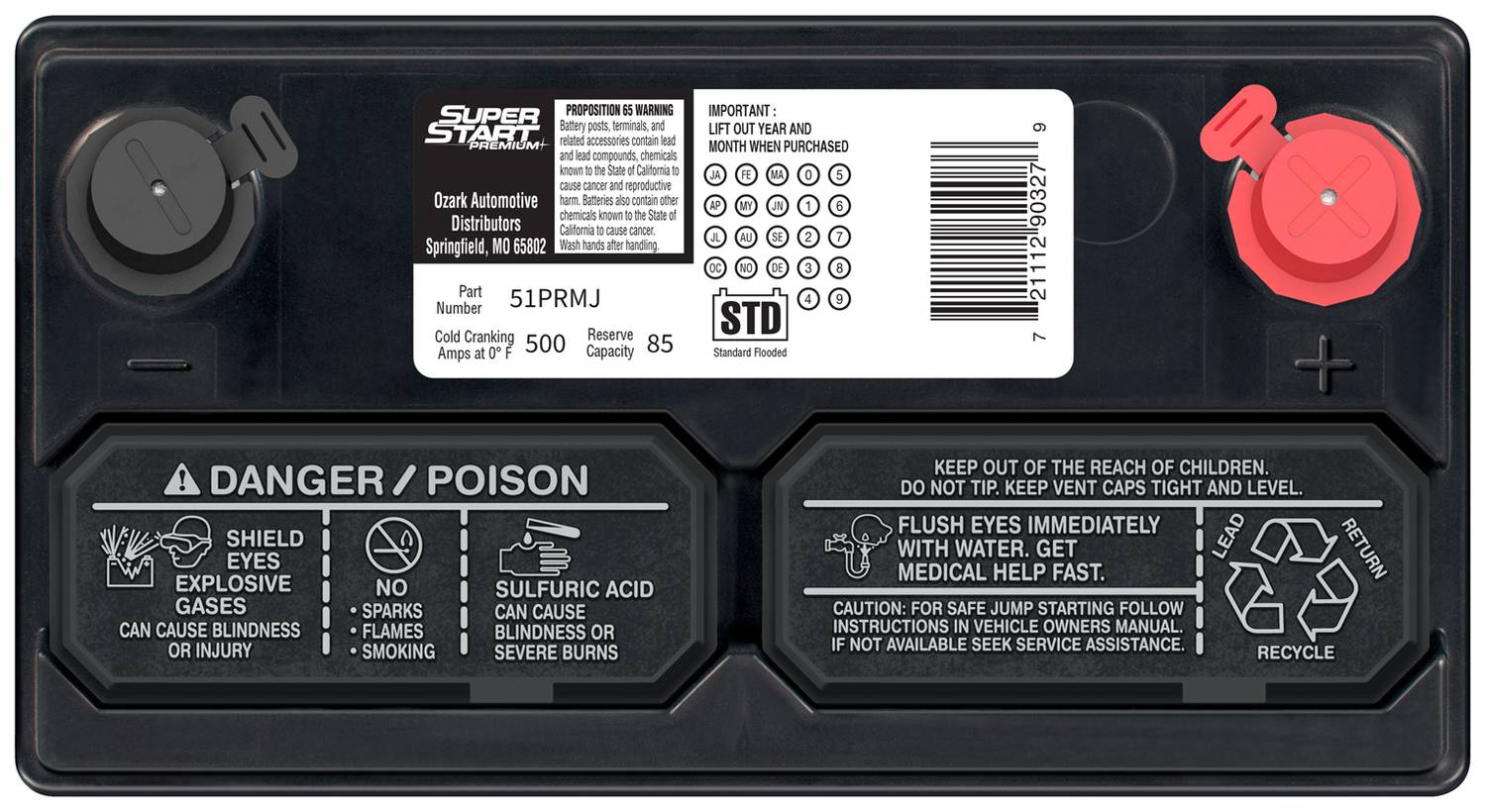 Super Start Extreme Battery Group Size 94r H7 794rmf 40 Off 2222