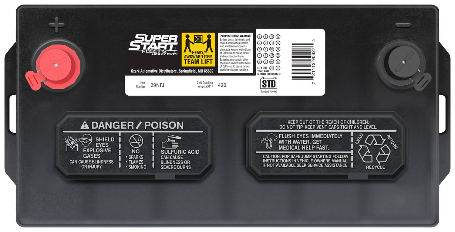 EverStart Lawn And Garden Lead Acid Battery, Group Size U1P