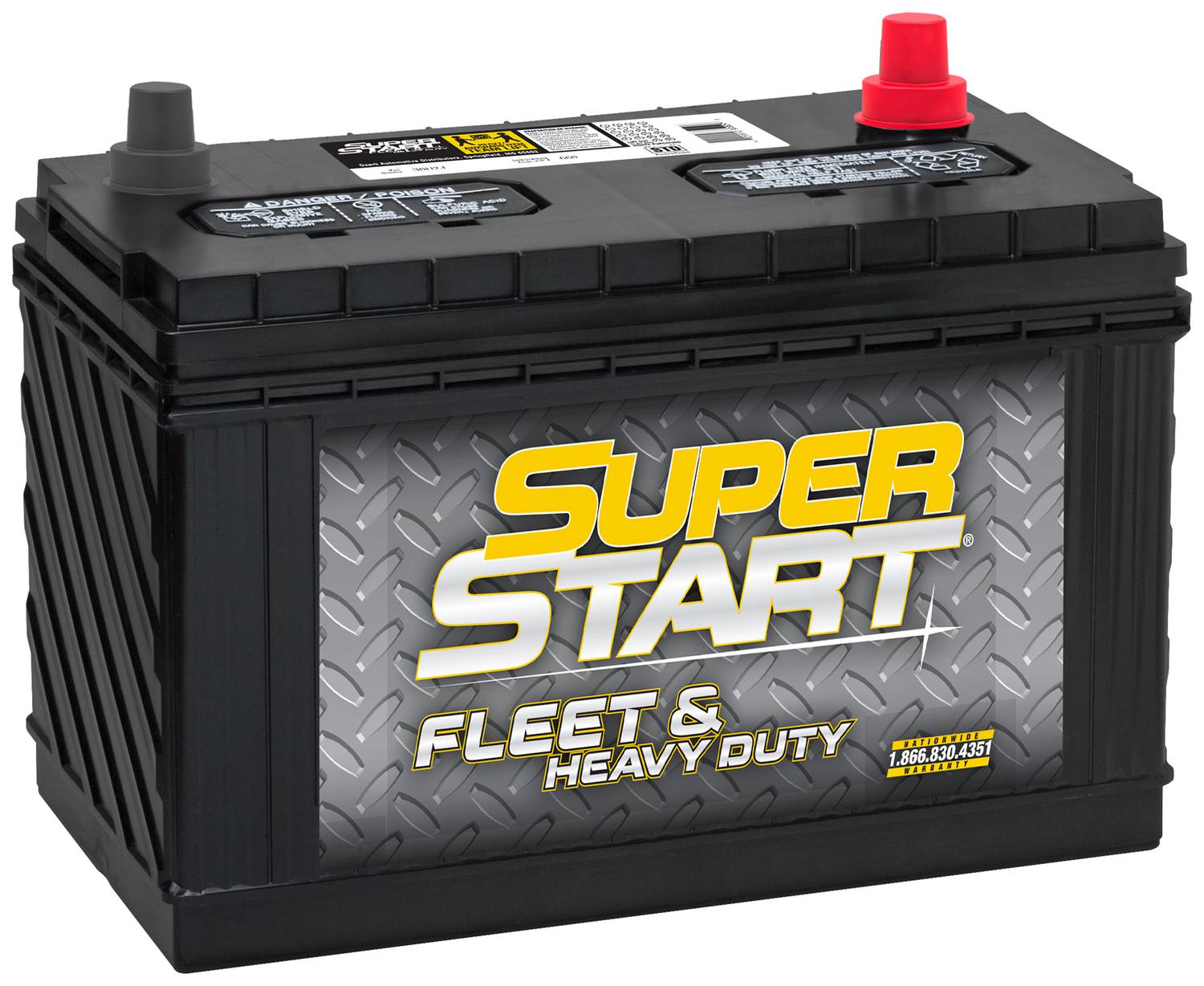 Super Start Fleet Heavy Duty Battery Group Size 8D 908DFT, 44% OFF