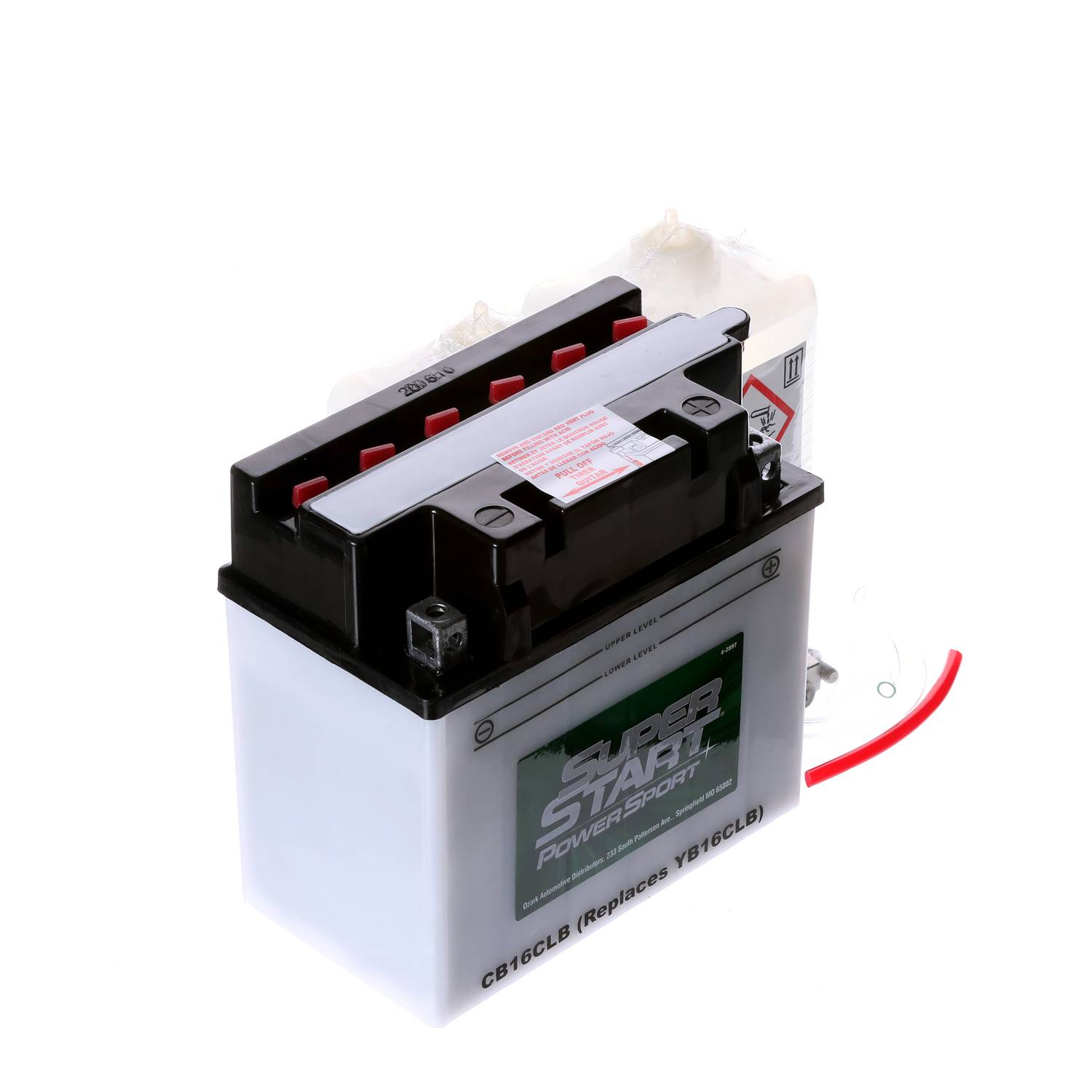 Super Start PowerSports Battery Group Size B16CL-B CB16CLB