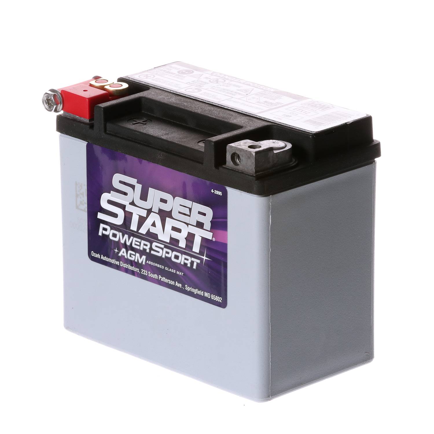 YTX12 Motorcycle Battery, 12V 10Ah SLA Batteries