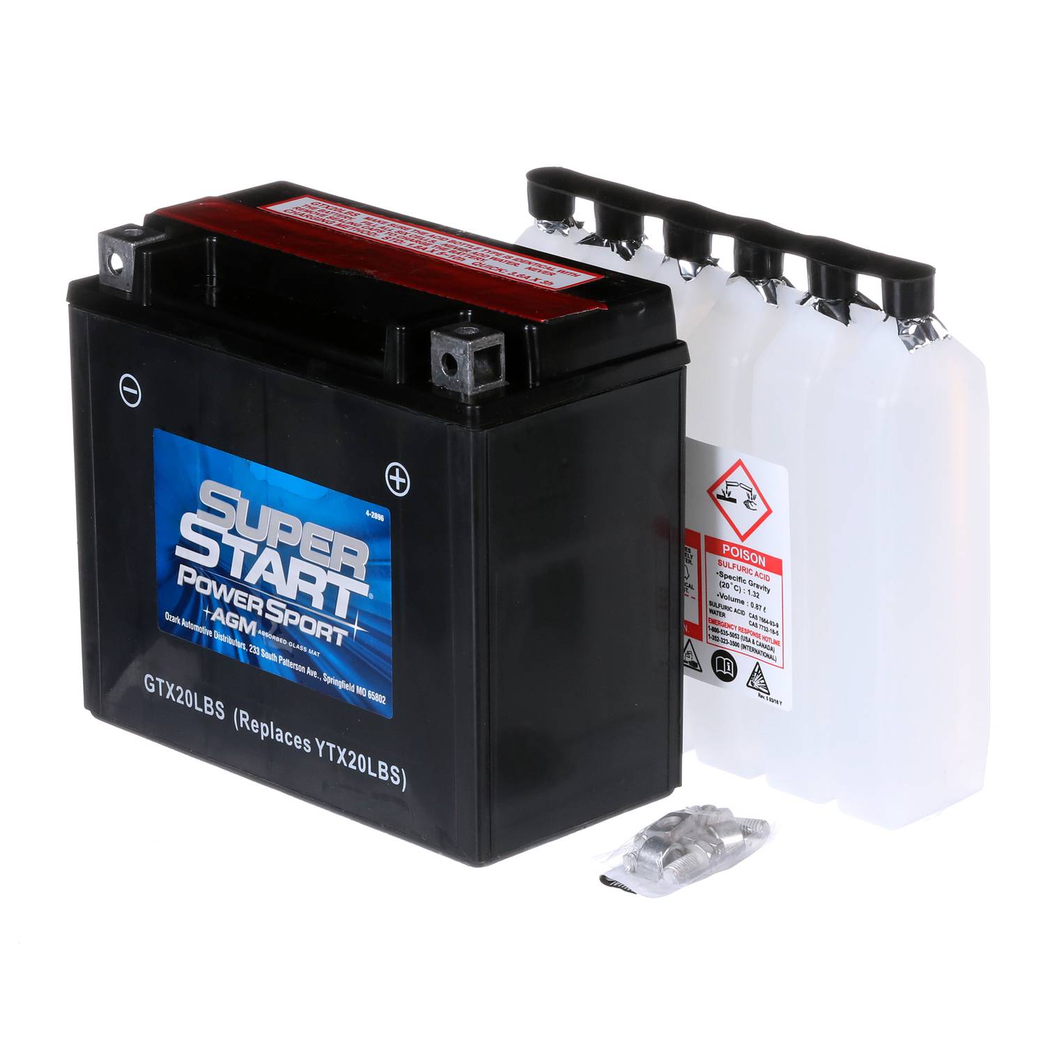 Super Start Power Sport Agm Battery Group Size Btxl Bs Gtxlbs O