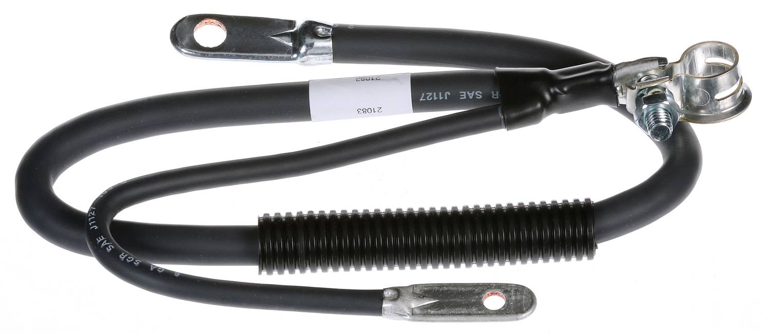 2 Heavy Duty 24-Inch Battery Cables - Military Spartan Spec 1037-GG5-1TE024 For Hot Rod & High-Performance