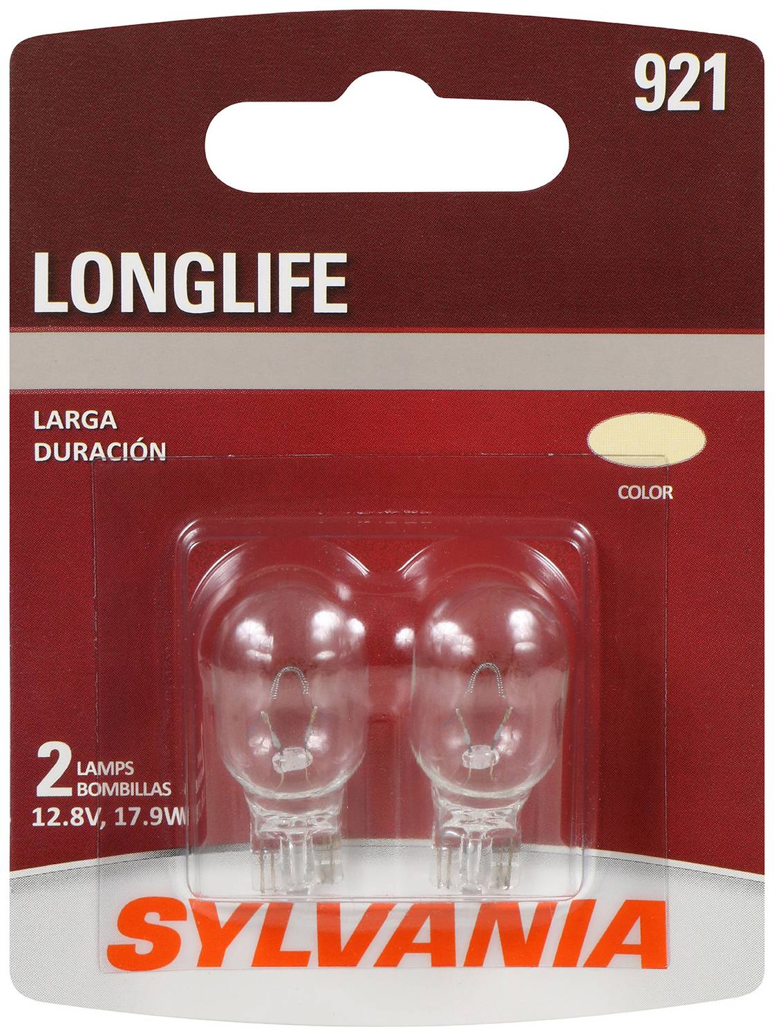 SYLVANIA 921 Long Life Incandescent Mini Bulb (Pack of 2 SYLVANIA 921 Long Life Incandescent Mini Bulb (Pack of 2