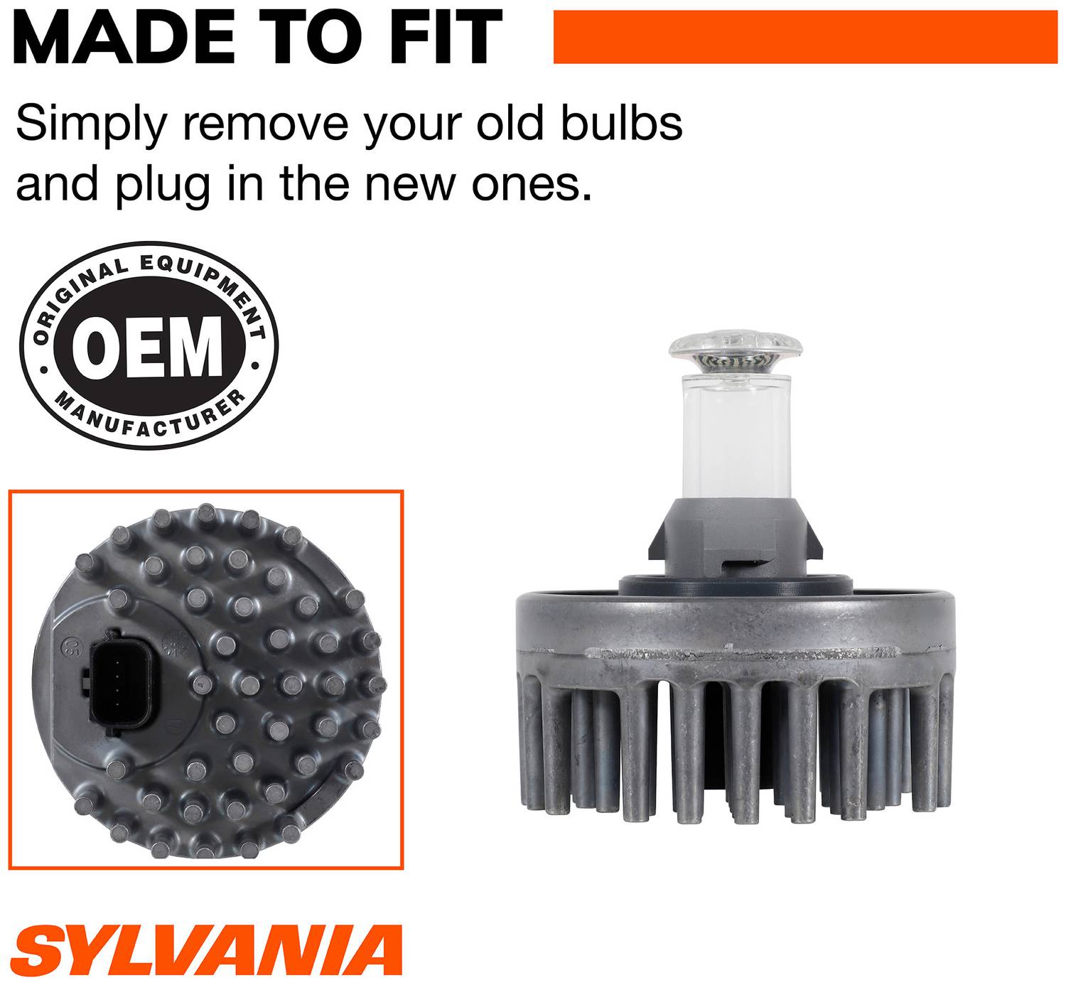 SYLVANIA Brake And Tail Mini Bulb; LED (Pack Of 1