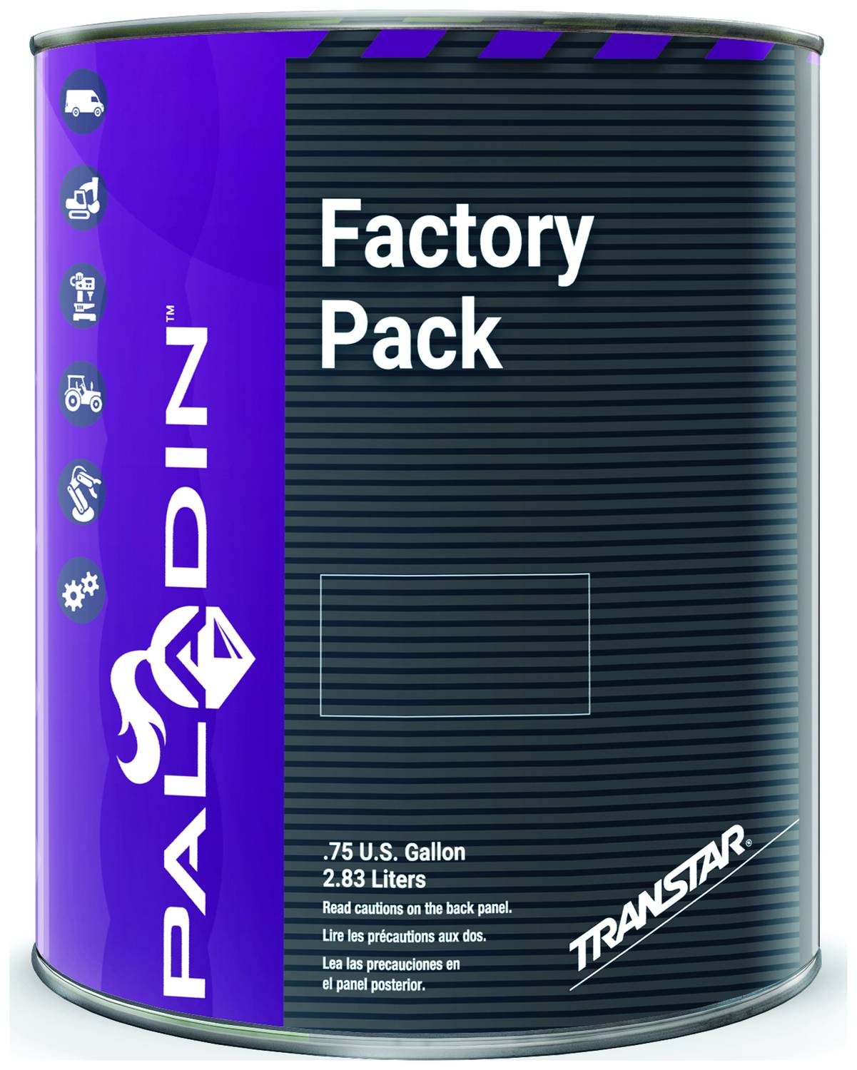 Paladin 3 Quarts Hot Rod Black DTM Factory Pack Paint 197151