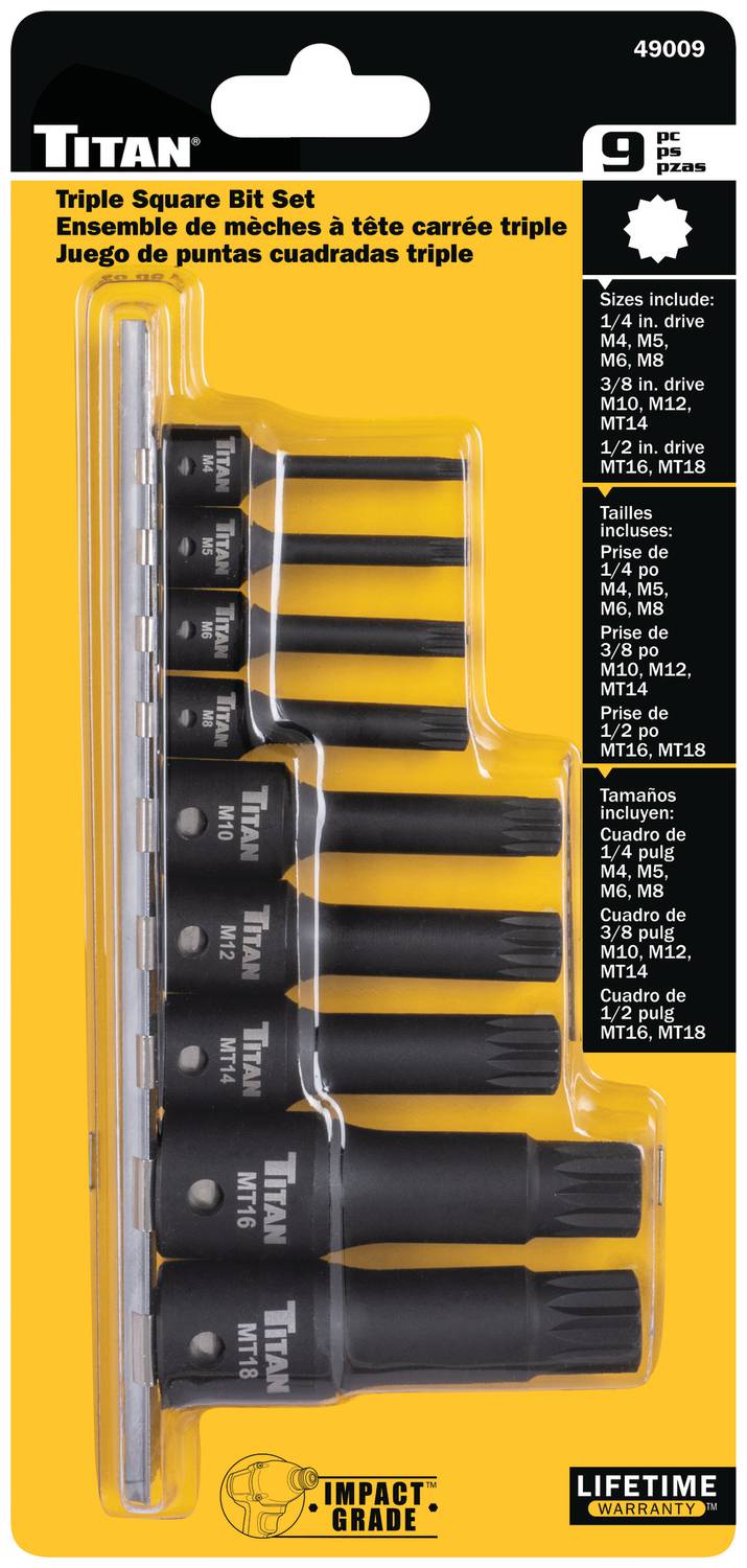 Titan XZN Bit Socket 49009 | O'Reilly Auto Parts