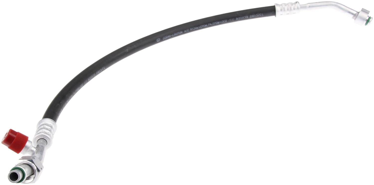 X300 A/C Compressor To Condenser Hose | Moss Motors - View #6