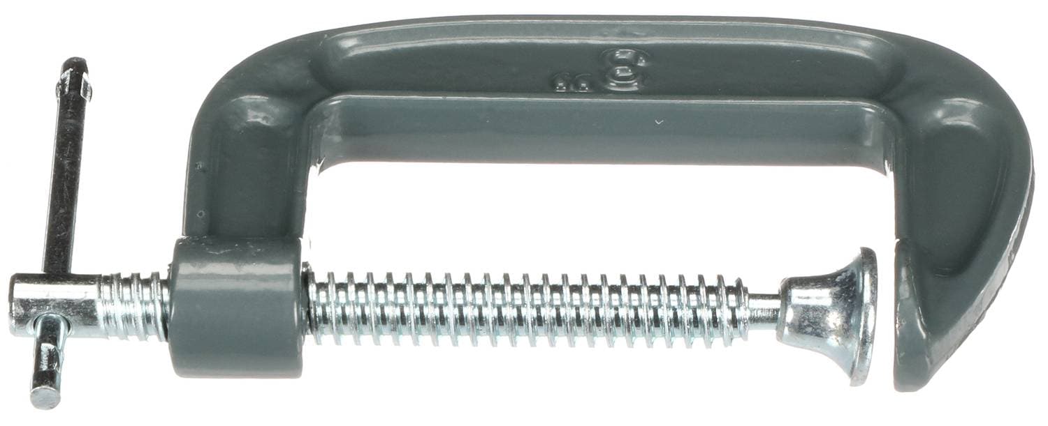 UltraSteel Cast Iron, Zinc-Plated Steel C-Clamp TG0077HE | O
