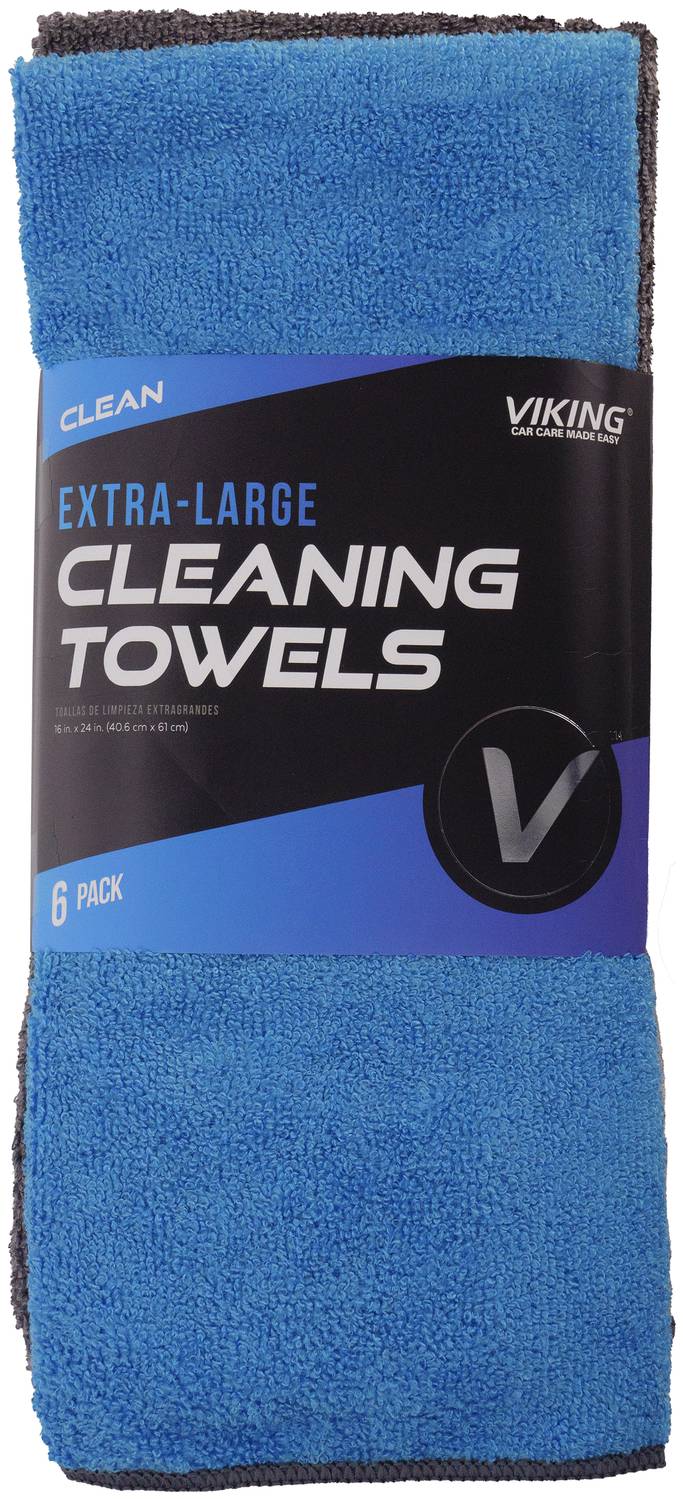 Viking 16 X 24 Inch Cleaning Towel 6 Pack 914900 | O'Reilly Auto Parts