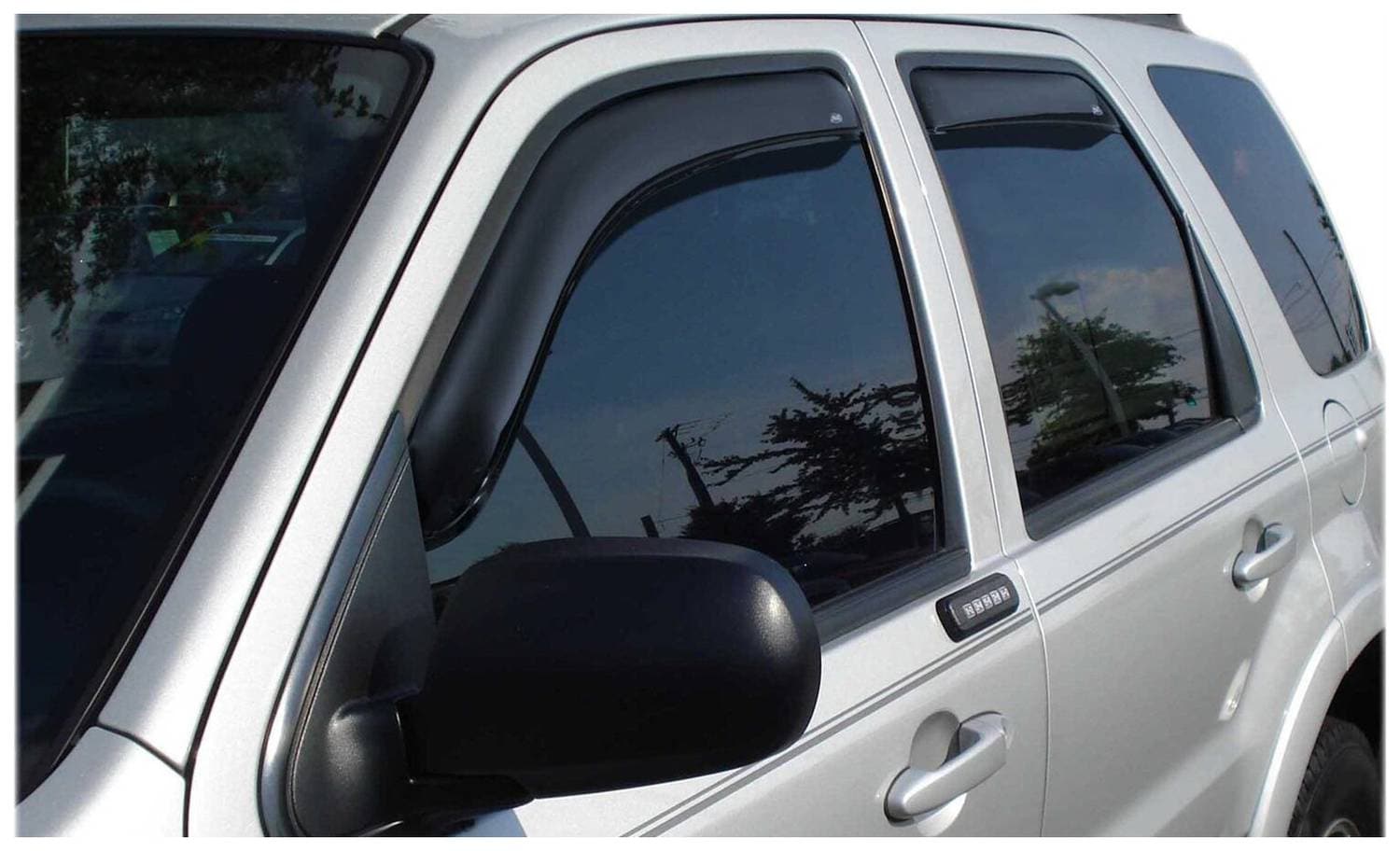Auto Ventshade Ventvisor In-Channel Smoke Side Window Vent