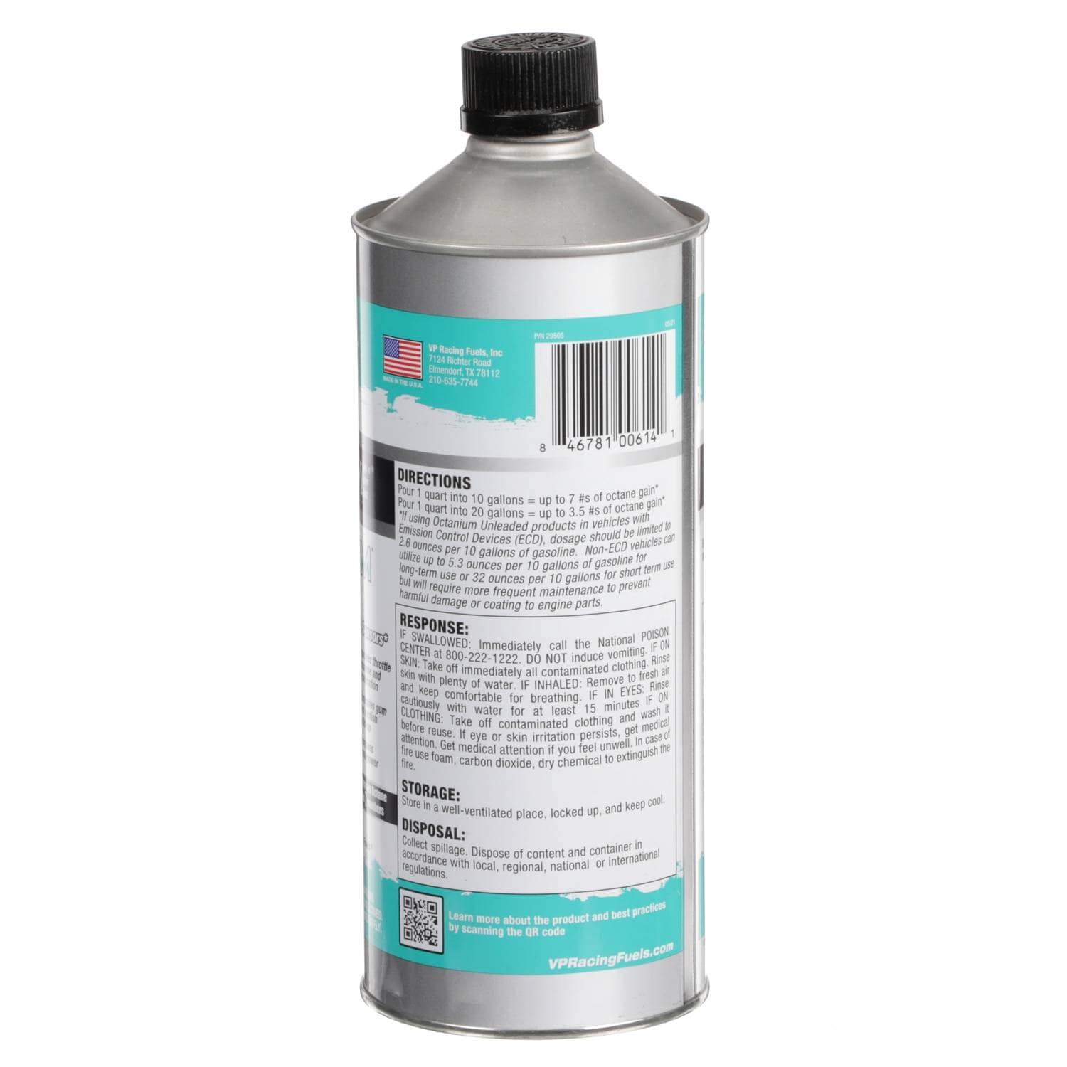 VP Racing 29505 無鉛オクタンブースター 添加剤 8本入り VP Racing