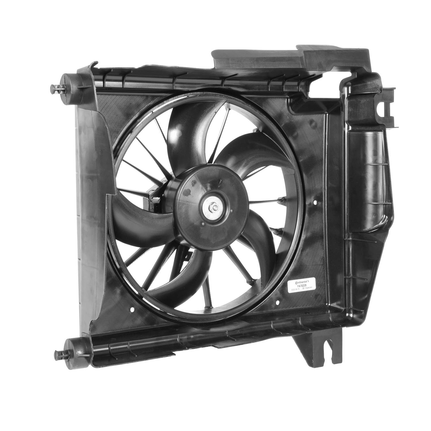 Condenser Fan Motor TYC Cooling Fan Assembly For Dodge Ram Pickup ...