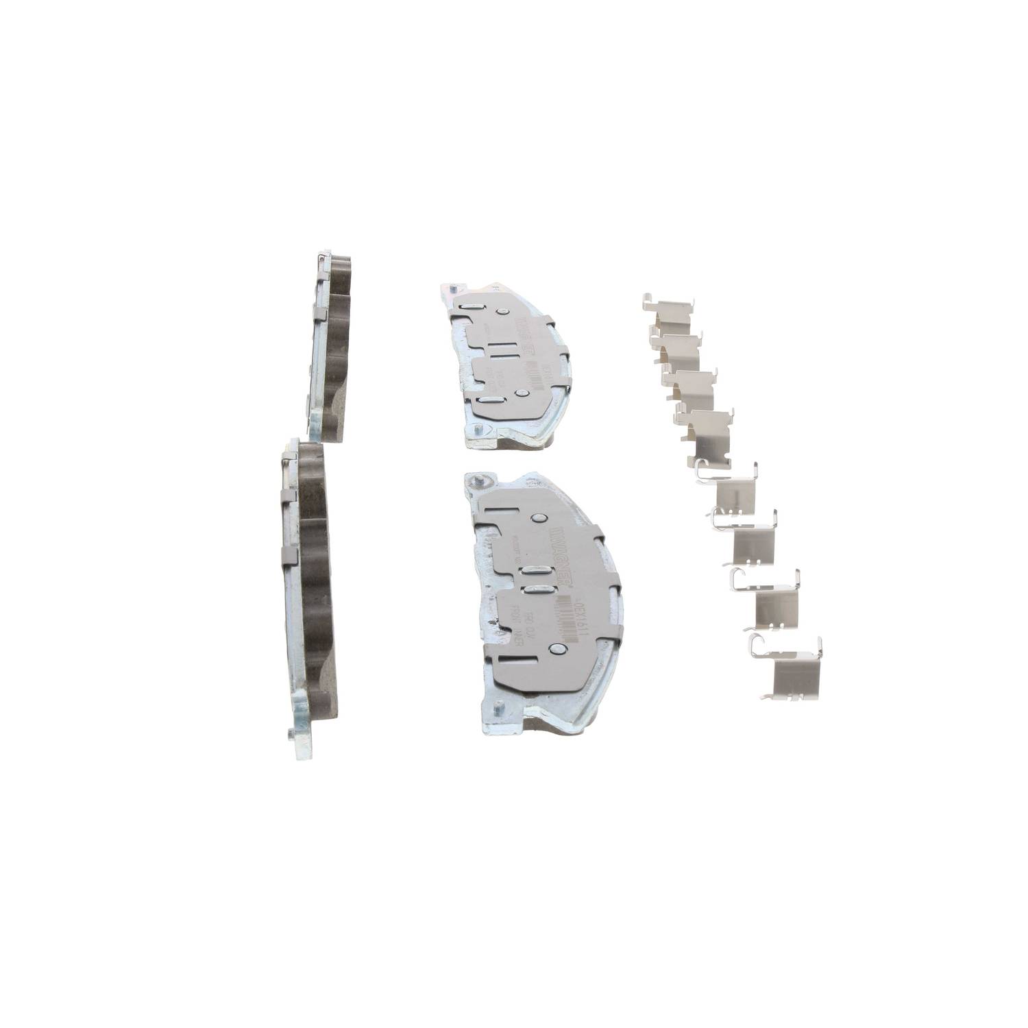 WAGNER SX1611A Bremsbeläge – Robustes Set Für Anspruchsvolle Bedingungen, Inkl. Premium-Edelstahl-Hardware