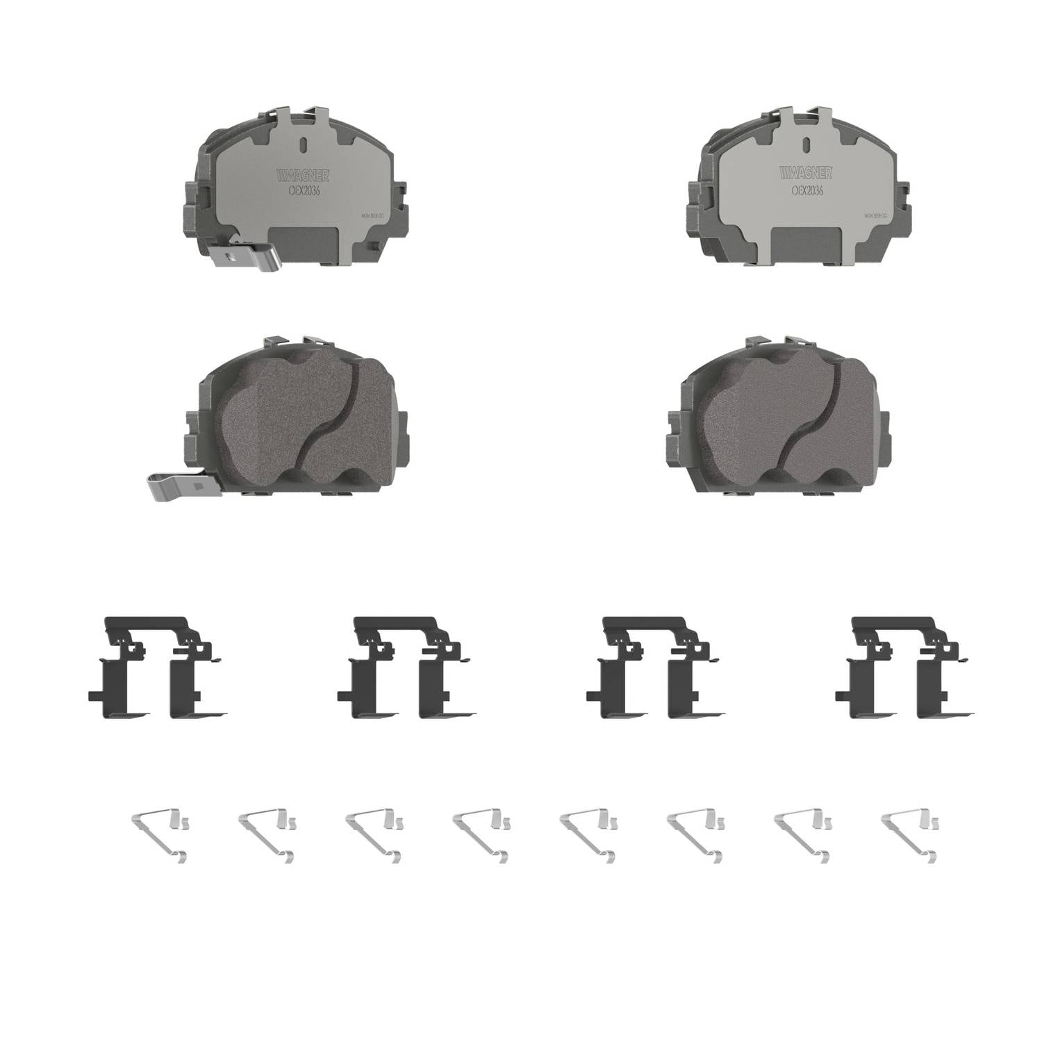 Wagner OEX2037 OEX Ceramic Rear Disc Brake Pads